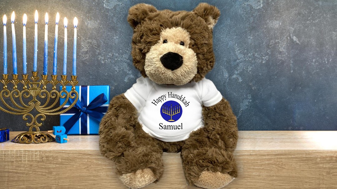 Hanukkah teddy bear