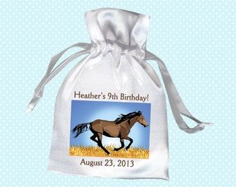 Wild Horse Birthday Party Favor Bags (Pack of 10)