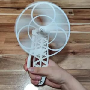 Squeezable Hand Fan