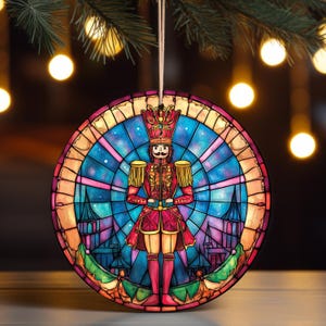 Nutcracker Ornament, Nutcracker Ballet, Keepsake, Sugar Plum, Fairy Christmas 2024 Ornament for Ballet Dancer Gift, Tree Ceramic Ornament