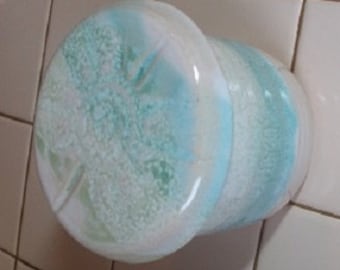 Free Shipping-French Butter Dish-Butter Crock-Butter Keeper- Sandy Shores Glaze