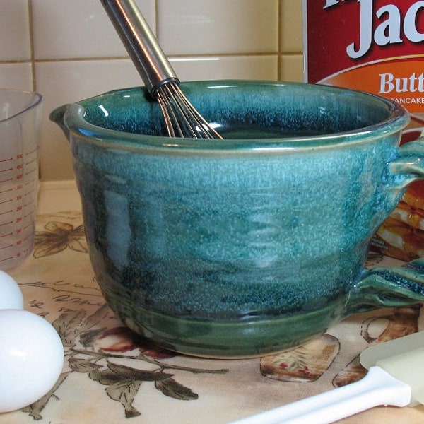 Mixing Batter Bowl in Emerald Isle Green with Free Shipping