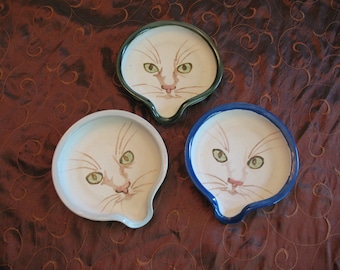 Cat Face Spoon Rests