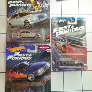 Hot Wheels fast and furious Lot von 3 Autos
