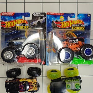 HotWheels fast and furious nissan Skyline, Camaro Monstertrucks 4 Autos