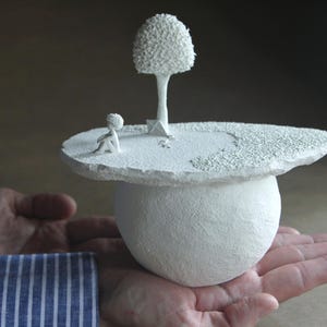 Ręcznie wykonana papierowa rzeźba Little Prince Planet, nowoczesna ozdoba na biurko, wyjątkowy prezent dla nauczycieli i miłośników książek