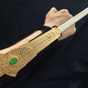 Assassin&#39;s Hidden Blade Valhalla Eivor Dual Action Mechanism 3D printed Fidget Toy STL Files