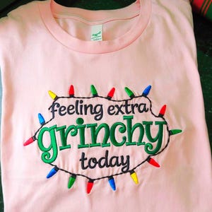 Feeling Extra Grinchy Today Sweatshirt, Grinchy Sweatshirt, Grinch Shirt, Grinchmas Shirt, Christmas Sweatshirt, Merry Grinchmas