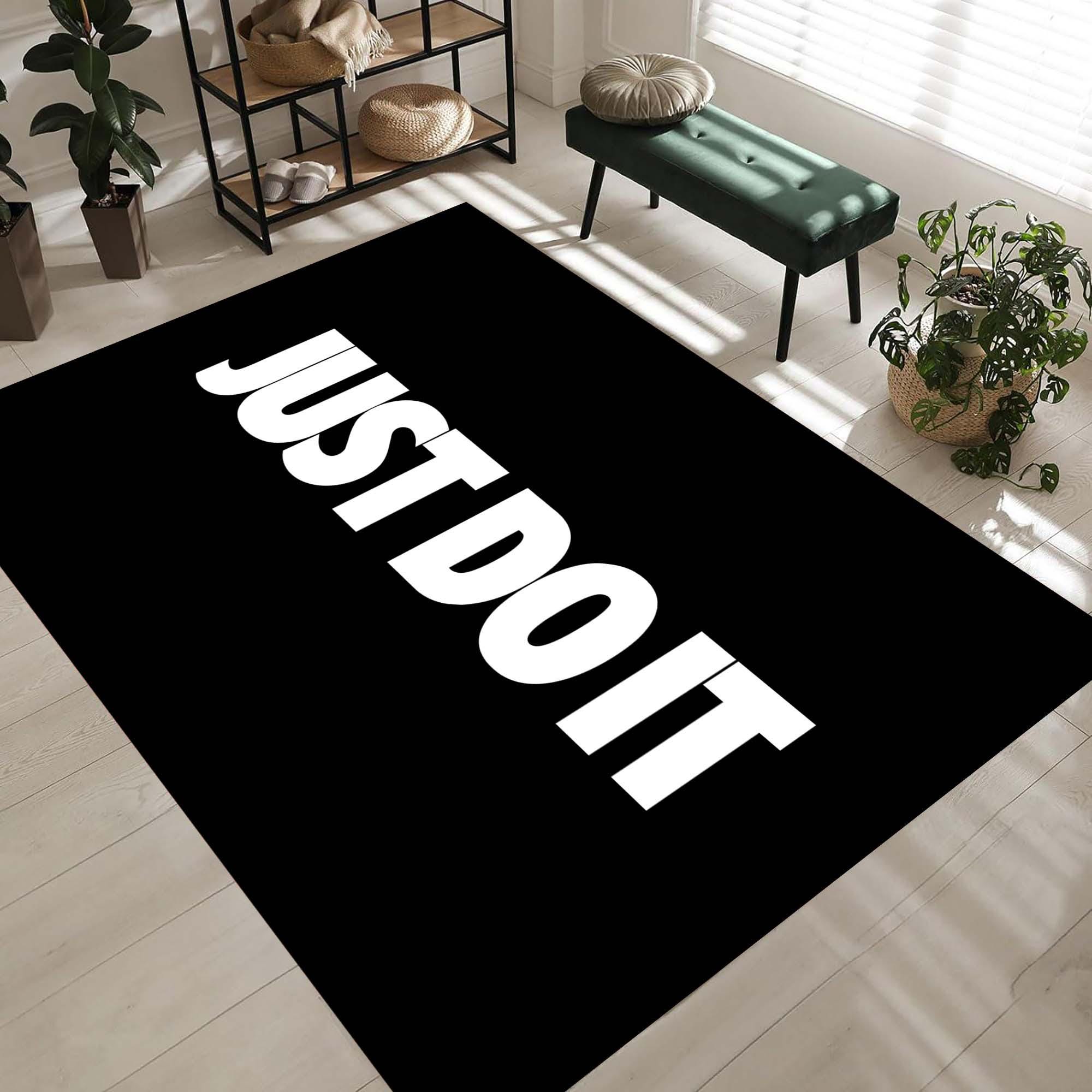 NIKE JORDANラグ　カーペット Nike air jordan michael sneaker rug home decor
