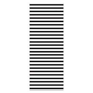 K&ouml;nnte beinhalten: Schwarz-wei&szlig;er gestreifter Hintergrund mit horizontalen Streifen.