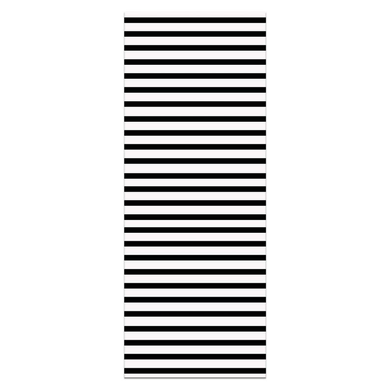 K&ouml;nnte beinhalten: Schwarz-wei&szlig;er gestreifter Hintergrund mit horizontalen Streifen.