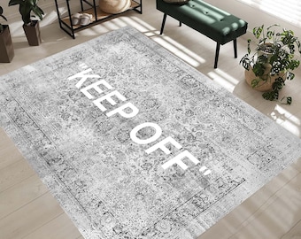 Alfombra gris claro, alfombra de piso, alfombra de entrada, tapete para zapatos, alfombra decorativa para el hogar, moderna