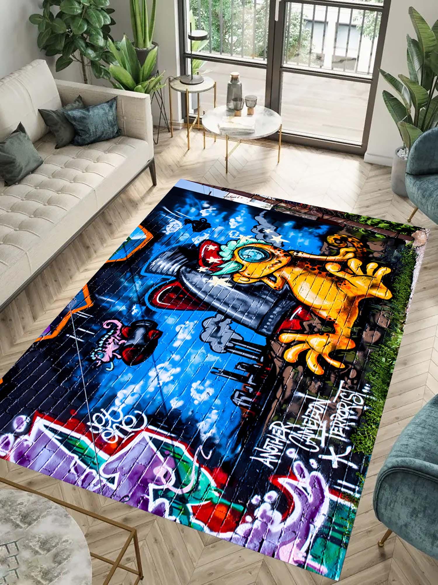 セール)ポップアート おしゃれなデザインラグ 160x230cm