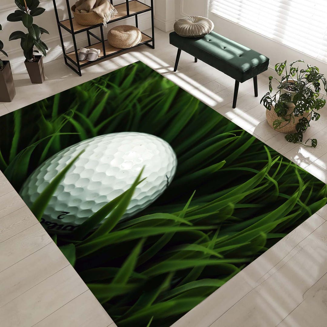 Tennis Coloured Rug Tennis Ball Rug, Grass Tennis Ball Rug, Tennis Club Rug, Tennis Fan ...