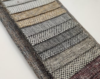 Capri Serie - Strapazierfähiger gewebter Polsterstoff Meterware - schweres Material für Sofas, Stühle, Kissen und Vorhänge