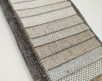 Capri Serie - Strapazierfähiger gewebter Polsterstoff Meterware - schweres Material für Sofas, Stühle, Kissen und Vorhänge