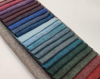 Napoli Series - Premium Woven Chenille Upholstery Fabric by the Yard – Durable Soft Material for Sofa, Chairs, Cushions and Home Decor