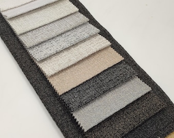 Atlantis - Woven Chenille Upholstery Fabric by the Yard – Durable Heavy Weight Material for Sofa, Chairs, Cushions and Home Decor