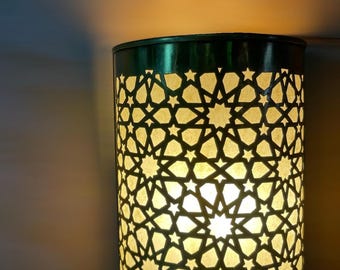 Brass Outdoor Wall Sconce – Moroccan Handmade Lamp