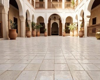 Marokkaanse Zellige Tegel 10x10 cm | Handgemaakte Marokkaanse Tegel | Natuurlijke Terracotta | Zellige Mozaïektegel | Badkamer Keuken Achterwand