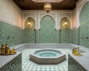 Moroccan Zellige Tile 5×5 cm | Handmade Small Mosaic Tiles | Green & White Zellige | Moroccan Tile Backsplash | Artisan Ceramic |Raw Zellige