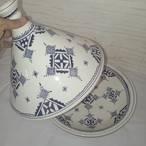 Handmade Clay tagine Moroccan tagine for Serving and design , Hand Painted Tagine, Pottery Tagine, ceramic tagine for Moroccan Cuisine