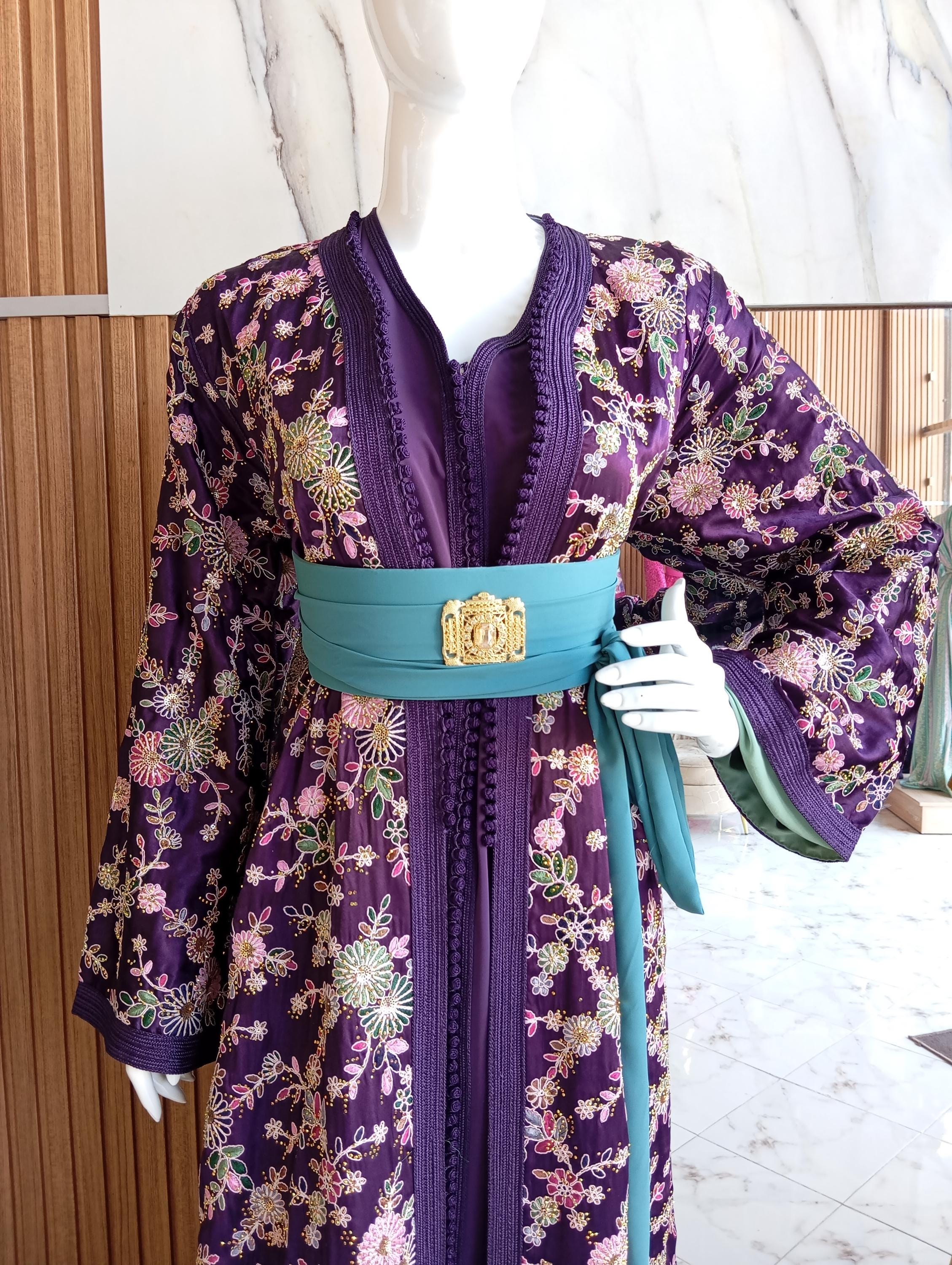 sachin and babi light blue dress Blue Lacey Khaleeji Style Modest Dress – Kabayare main image 1