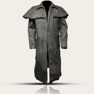 Handmade Canvas Veteran Ranger Duster: Fallout New Vegas Cosplay Trench Coat