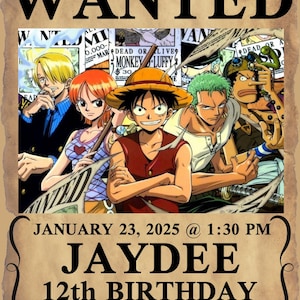 One piece birthday card - Etsy 日本