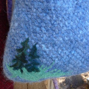 Wild Woolie Crochet Felted Bag PATTERN image 2