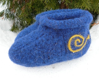 Wee Woolie Knit Felted Slipper PATTERN