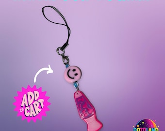 Lava Lamp Kawaii Phone Computer Switch Charms