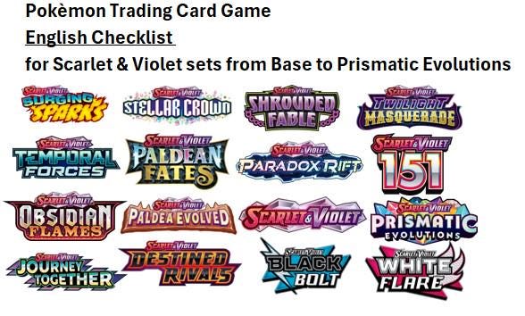 Scarlet and Violet Cards - Etsy