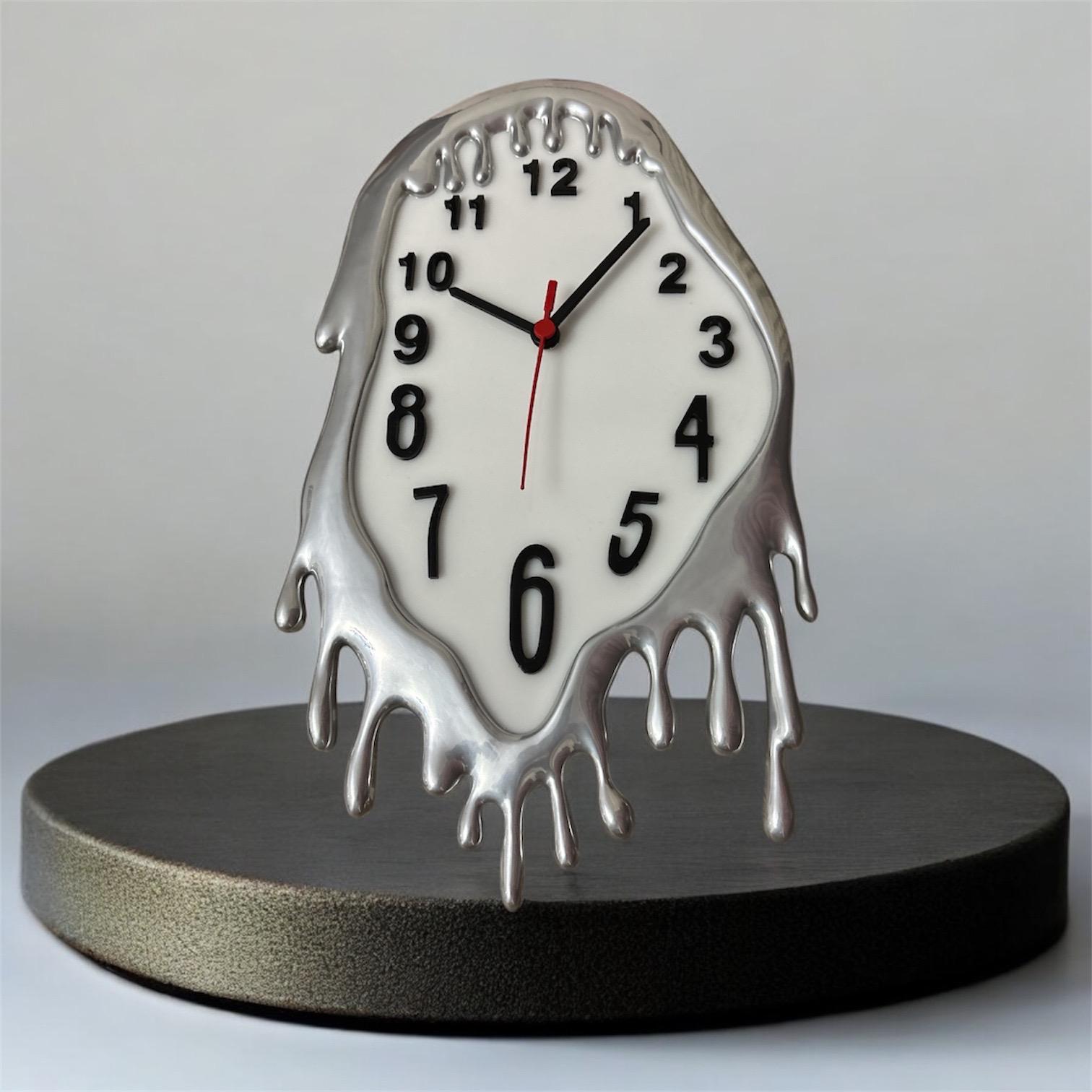 Handmade Melting Clock - Functional Art for Home and Office - Etsy