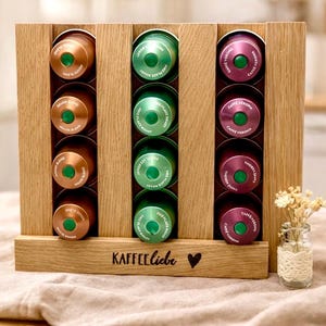 Wooden nespresso capsule holder - Etsy.de