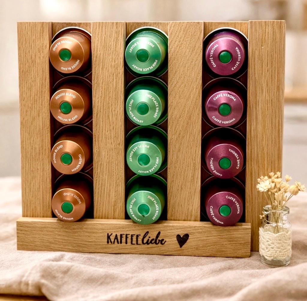 Wooden nespresso capsule holder - Etsy.de