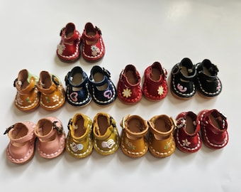 Special Offer – Handmade 1:12 Scale Doll Shoes Bundle – 6” Dolls Footwear Collection – Random or Custom Choice – Miniature Doll Accessories