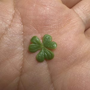 Miniature Clover and Oxalis Leaf Mold Set – DIY Polymer Clay Press & Cutter for Dollhouse or Jewelry Making