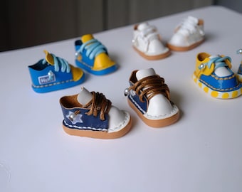 1/6 Scale Leather Doll Shoes: Fits Blythe, Azone, OB24/OB22
