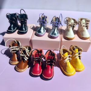 Handmade Leather Doll Boots: Blythe, Azone S, OB22/OB24