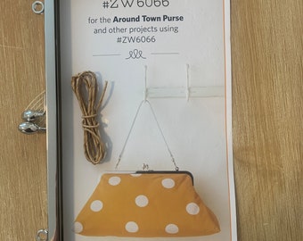 Extra  Clasp Around Town Purse Zakka Workshop ZW6066