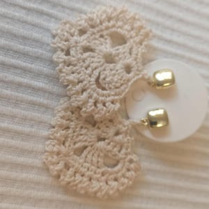 Pendientes de ganchillo