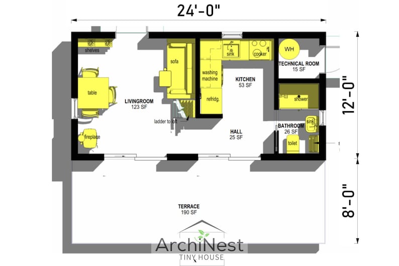 Sitemapcdatahttpautocellcare1comsmall House 12x24 Tiny House Floor Plansnull
