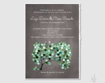 Wedding Invitation Card Design - DIY Printable Custom Wedding Invitations