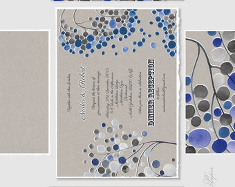 Printable Wedding Invitation Card set - Save the Date, Wedding Invites, rsvp, Thank You Cards - baby bridal shower birthday Invitation Cards