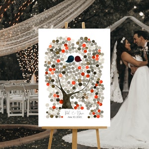 Modern Wedding Guestbook > ISLAND OAK TREE