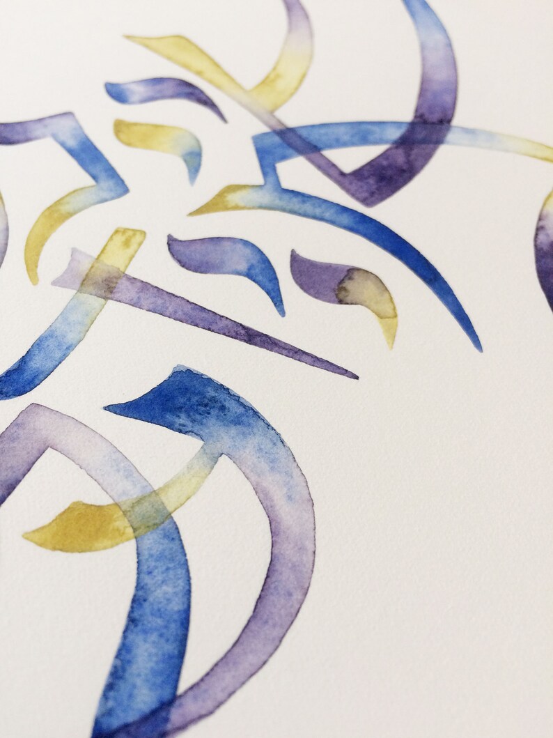 Custom Calligraphy Sign Wall Art Decor Tatoo Custom Etsy