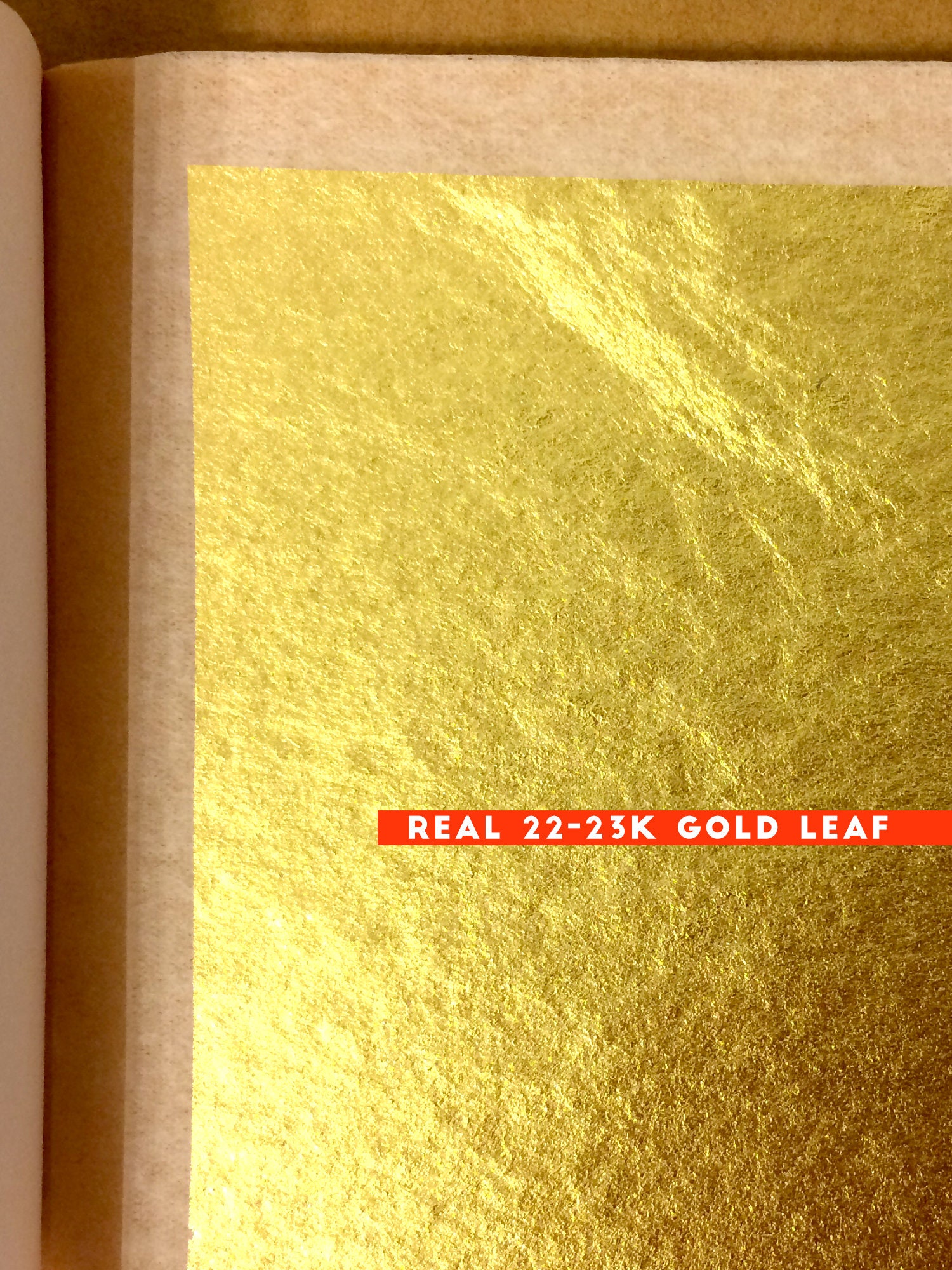 GOLD LEAF Rub 'n Buff Metallic Carnuba Wax Finish Repair Refinish