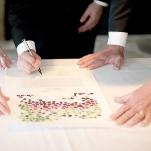 Jüdische Ketubah Unterzeichnungszeremonie > Jüdische Hochzeiten