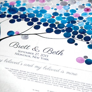 Winter Ketubah ⤮ Painting custom Etsy Jewish Ketubah